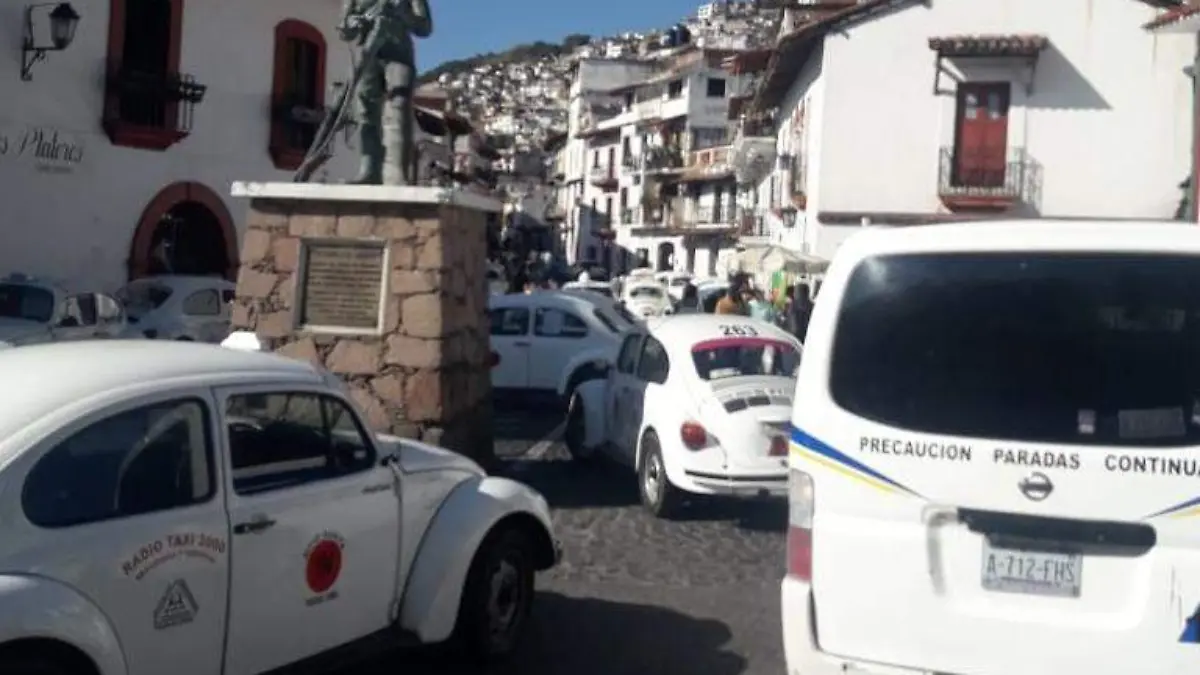 Protesta TAxco